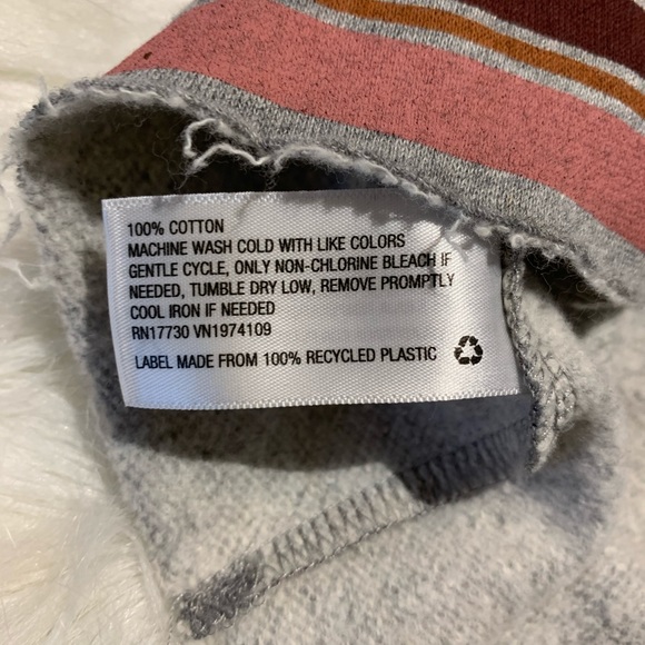 COPY - Wild Fable Striped Crop Top - Picture 9 of 9